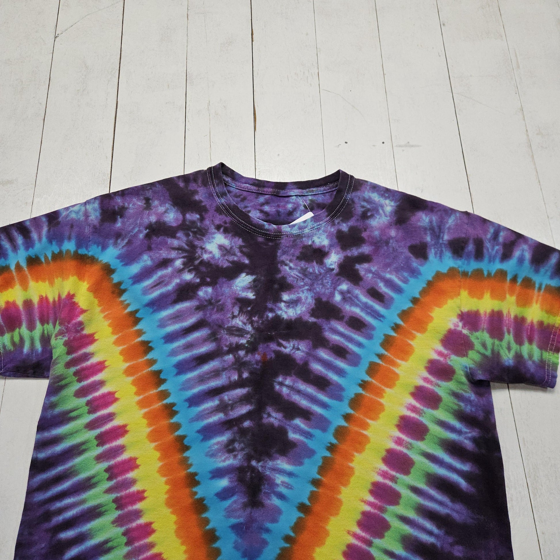 1990s/2000s Y2K Tie Dye T-Shirt Size L