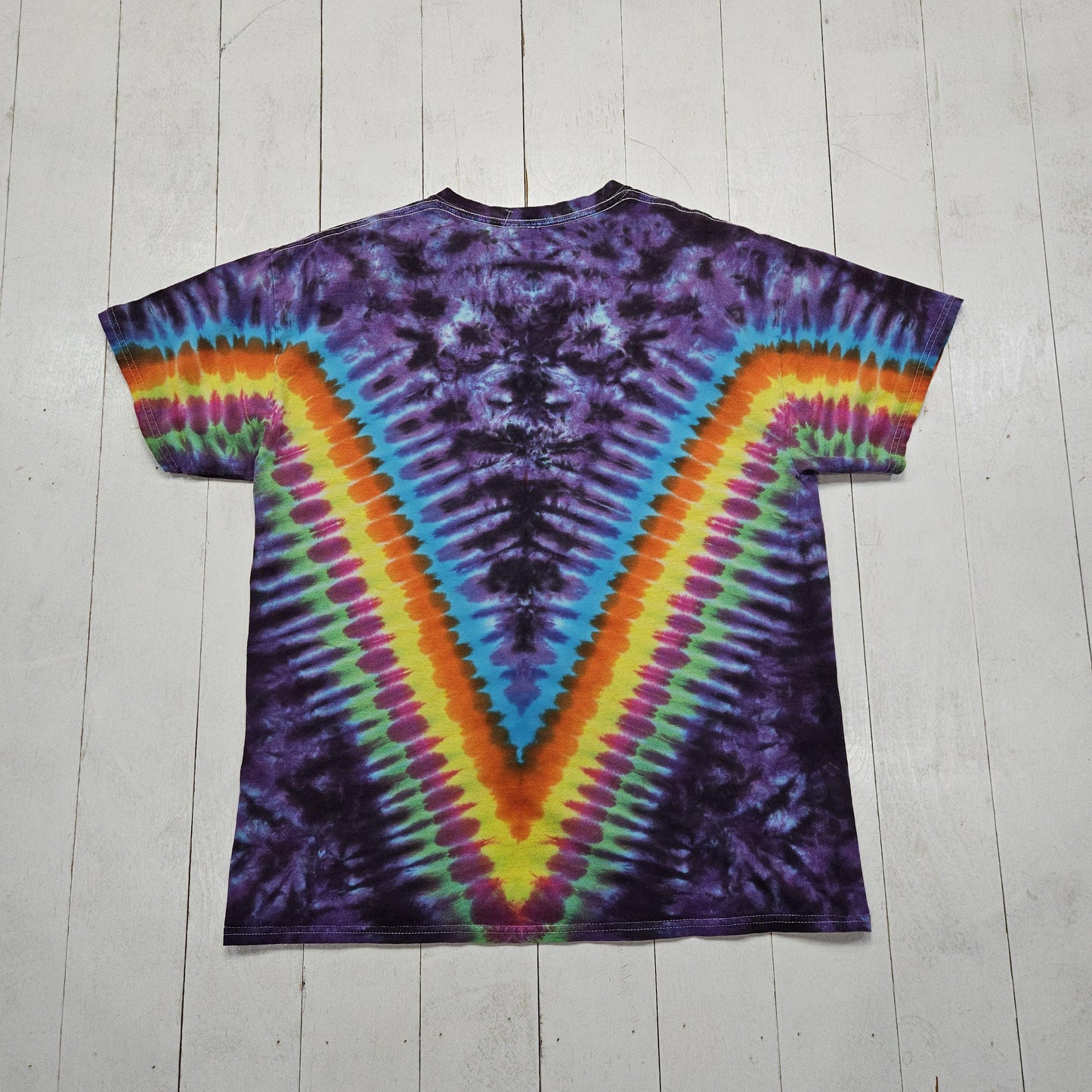 1990s/2000s Y2K Tie Dye T-Shirt Size L