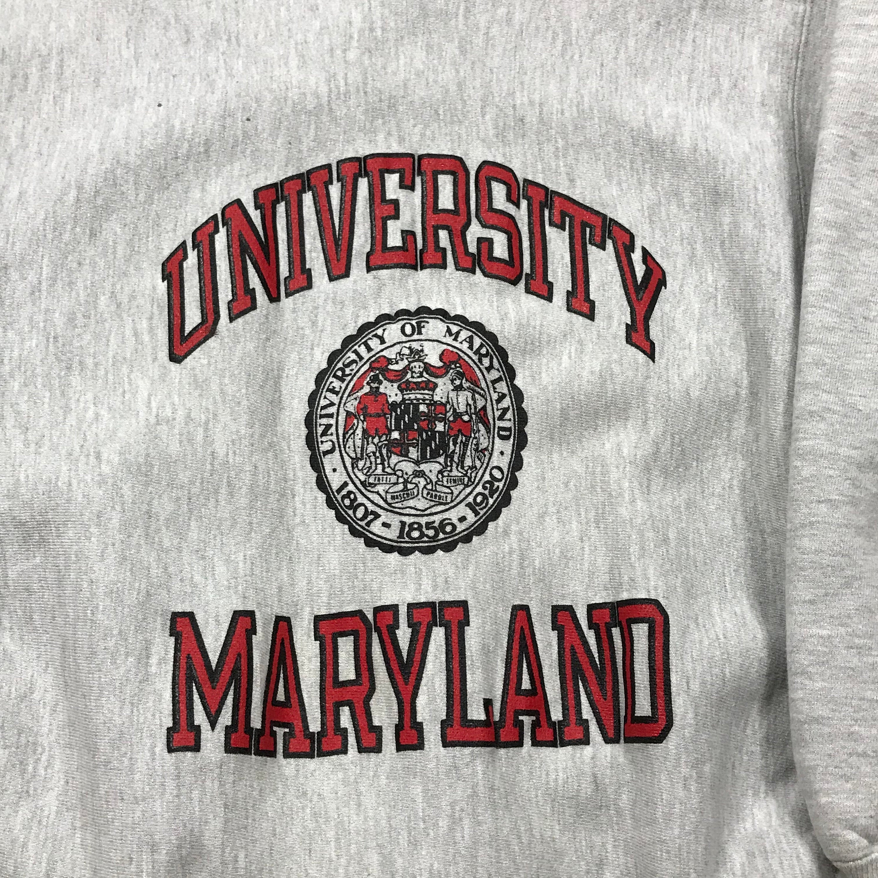 1990s Champion Reverse Weave University of Maryland Sweatshirt