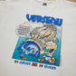 1990s 1997 Verseau French Aquarius Horoscope Astrology T-Shirt Made in Canada Size L
