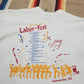 1990s 1996 Soffe Labor Fest Janesville Wisconsin Clown T-Shirt Made in USA Size M/L