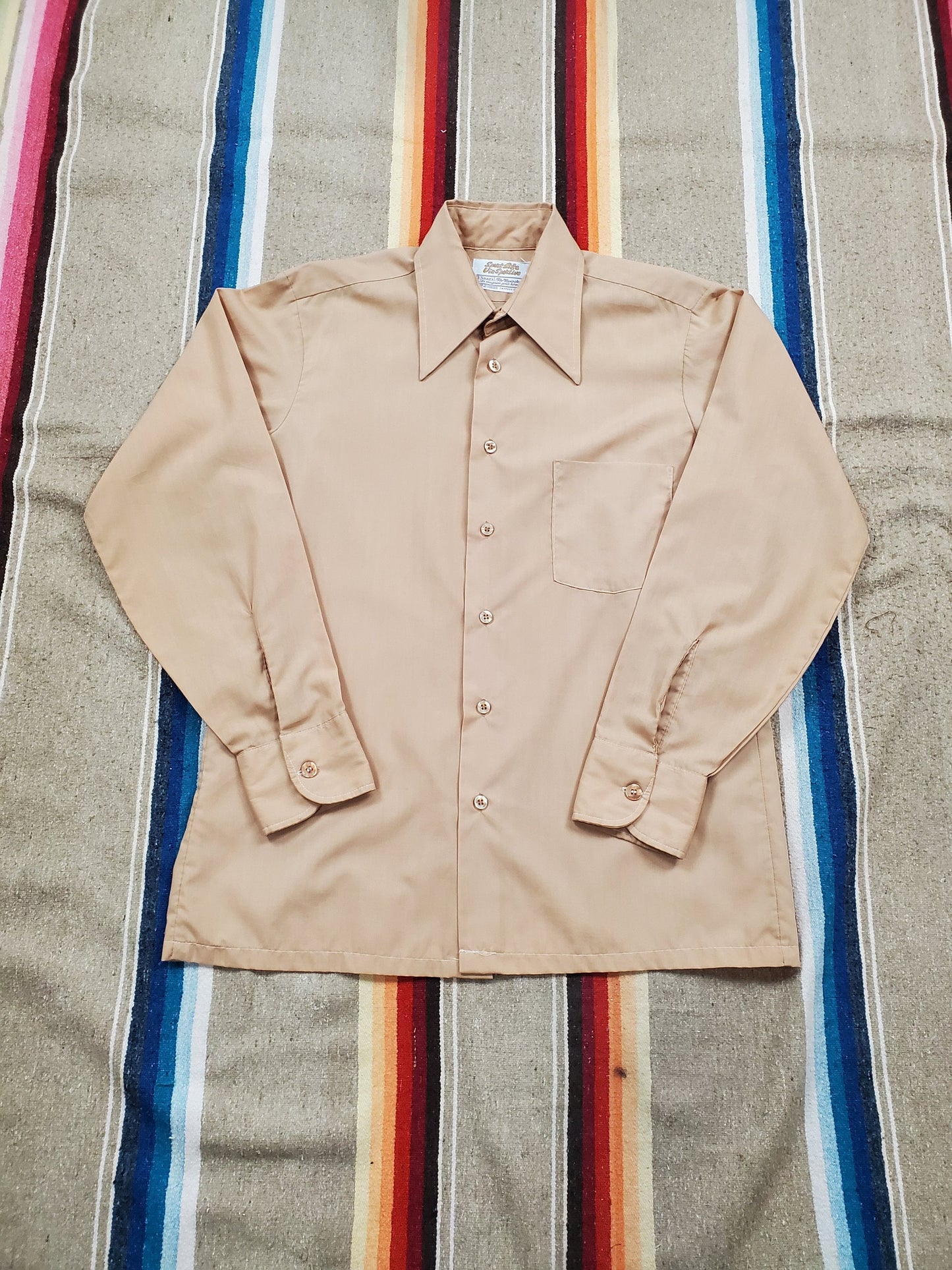 1970s/1980s Sears Sport Life Button Up Shirt Size M