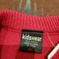 1980s/1990s Kidswear Teddy Bear Acrylic Knit Kid's Sweater