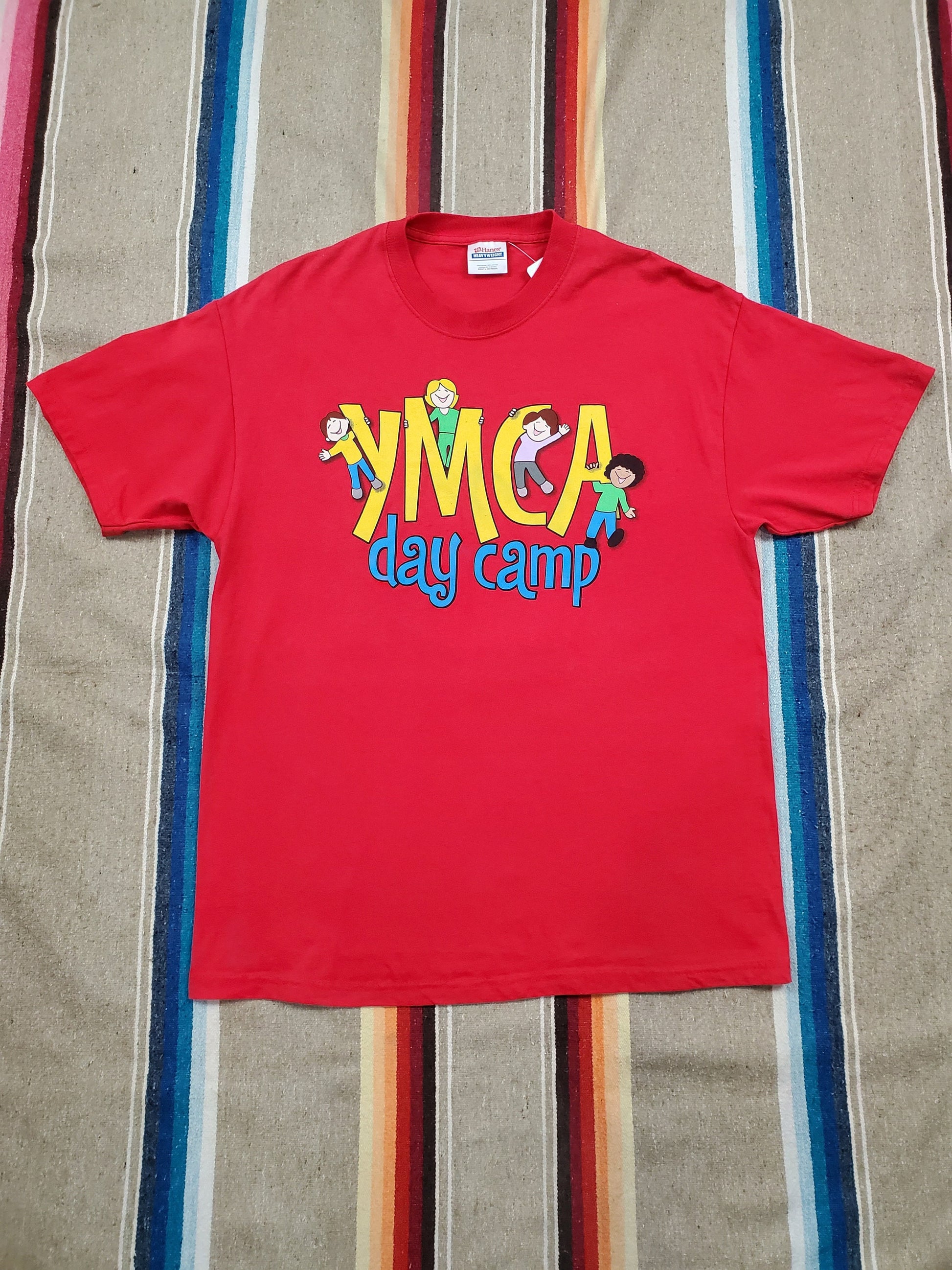 1990s Hanes YMCA Day Camp T-Shirt Size L