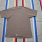 1980s DPSC by BVD Blank Military Brown T-Shirt Made in USA Size M