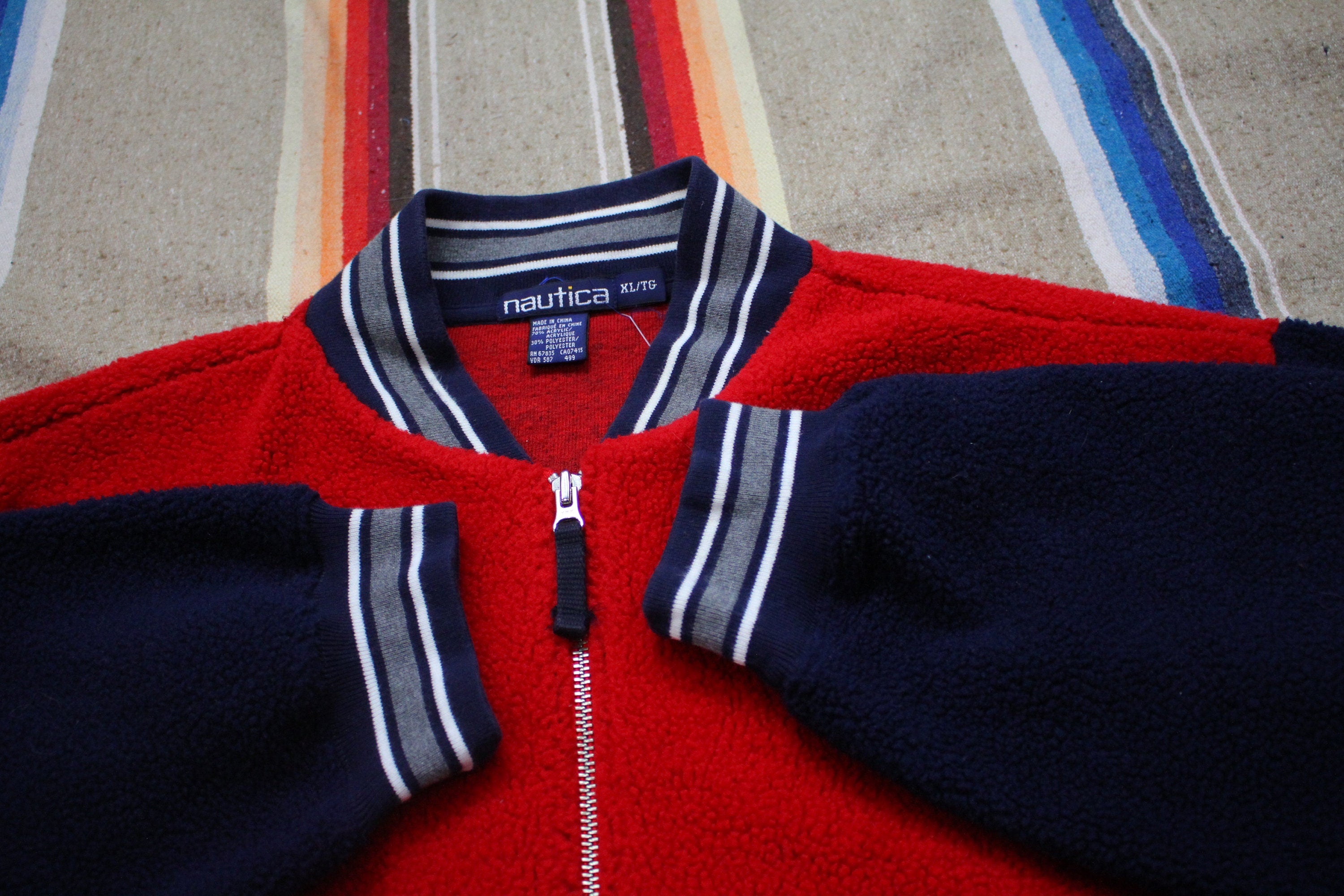 Nautica pullover outlet jacket