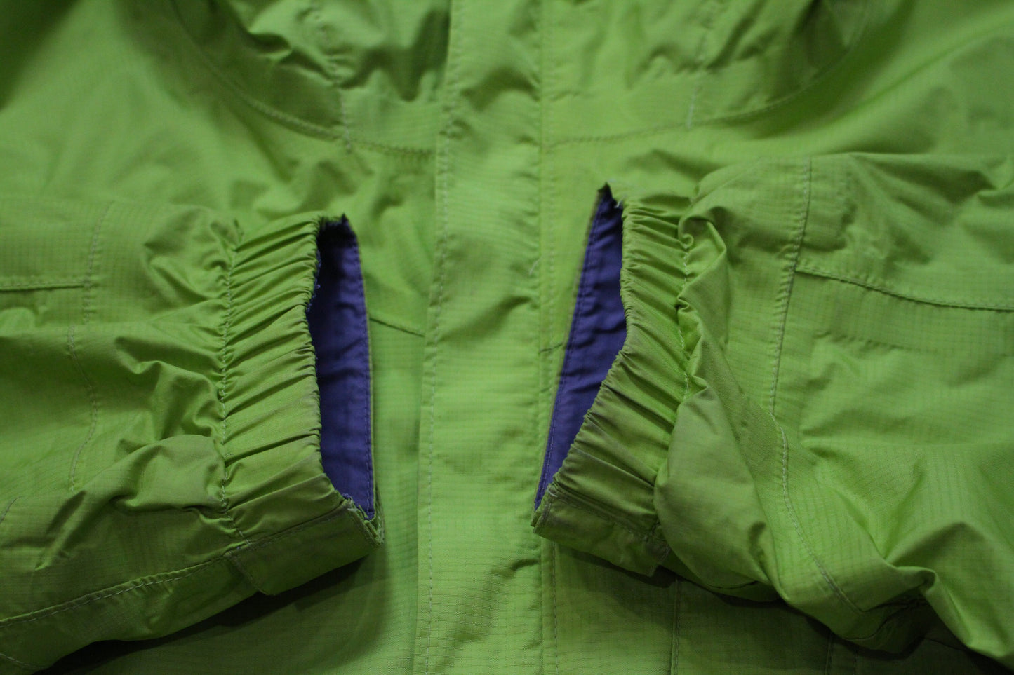 2000s/2010s Nike ACG Layer 3 Outer Layer Lime Green Fit Storm Windbreaker Jacket Size XL